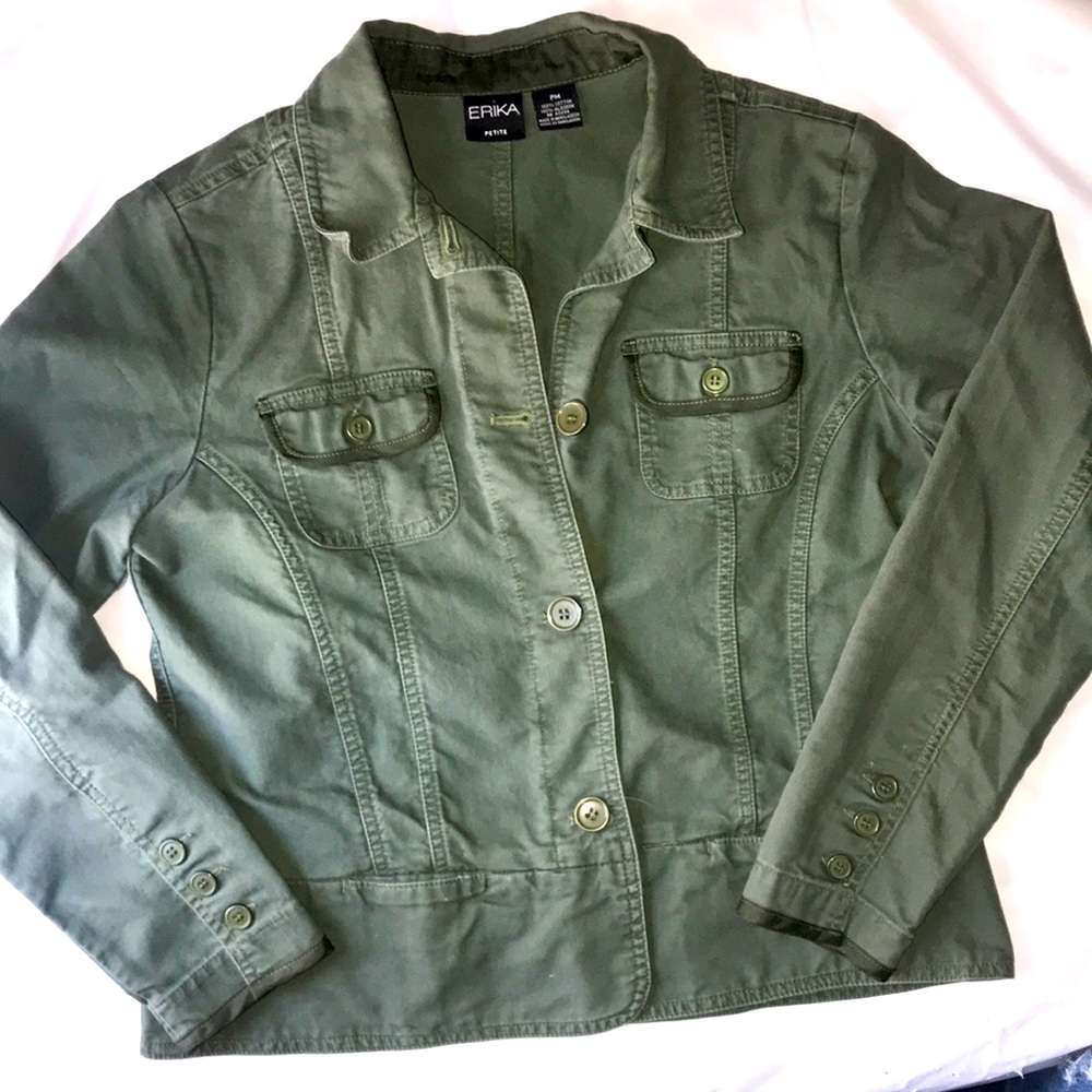 Cotton Jacket by Erika, Petite M